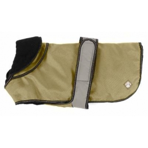 Danish Design 2 in 1 Four Seasons Performance Dog Coat Khaki 40cm 16"